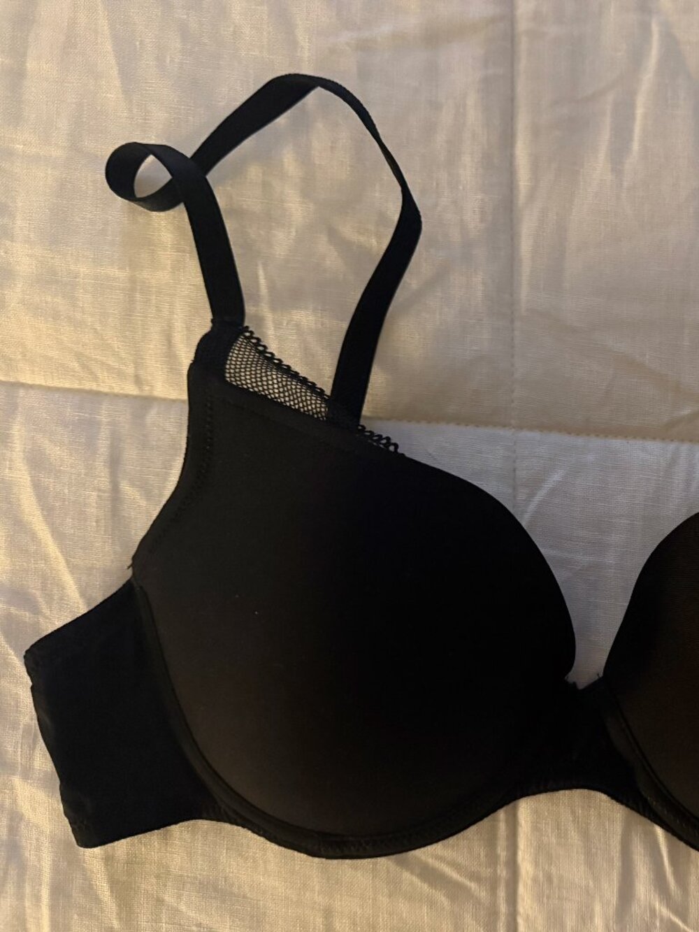 Marie Jo Black Bra with Mesh Trim